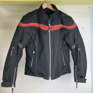 Vulcan Motorcycle Jacket Maxdora Womens Size XL Moto Padded NEW NWT Black